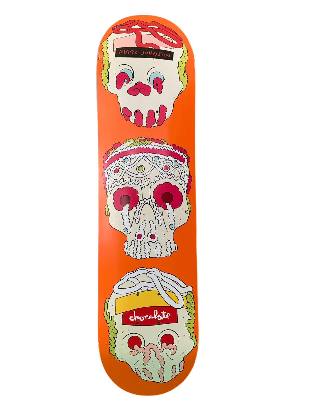 Chocolate Marc Johnson Skulls Art 7.8