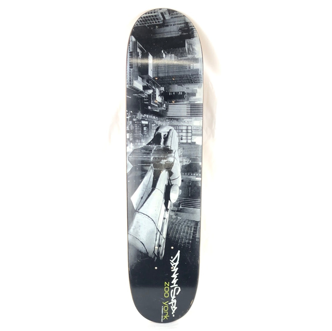 Zoo York Danny Supa スケートボード デッキ ズーヨーク Zoo York Danny Supa Skyscraper Black/White 7.5'' Skateboard Deck