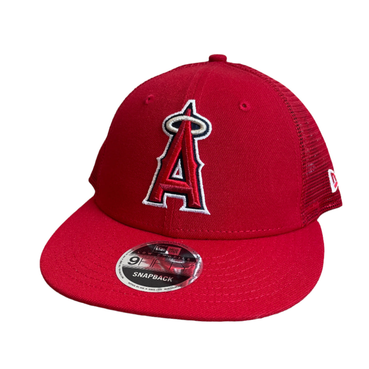 New Era Anaheim Angels Low Profile 950 Trucker Snapback Hat