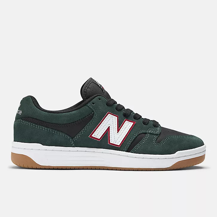 New Balance Numeric 480 Forest Green Black Shoes