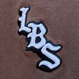 Long Beach Skate Co LBS Long Side Chocolate Oversized S/s Shirt