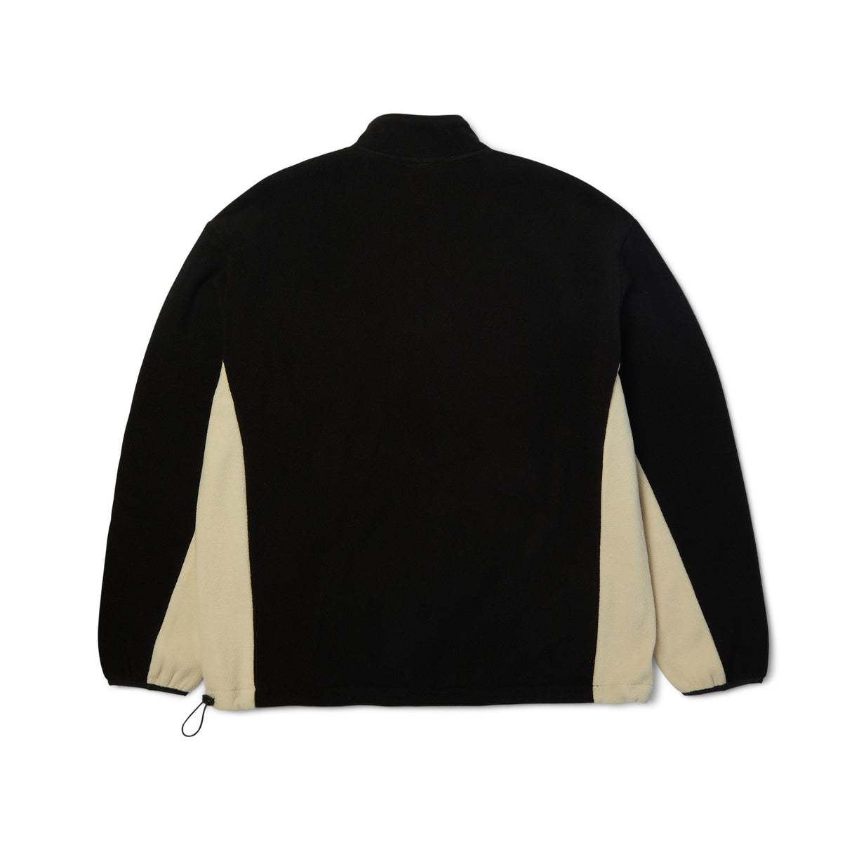HUF Basecamp Black Quarter Zip Polar Fleece