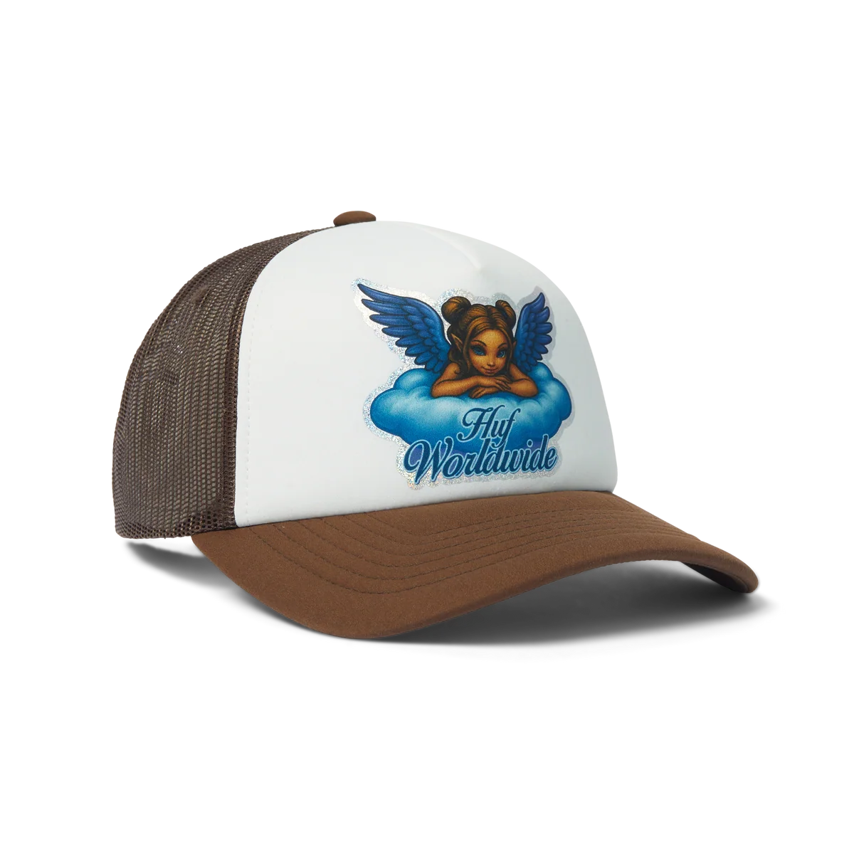HUF Bliss Brown Trucker Hat