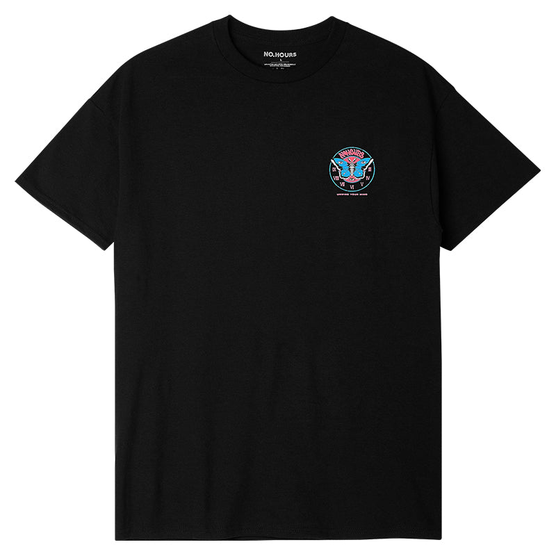 No Hours Unwind Black S/s Shirt