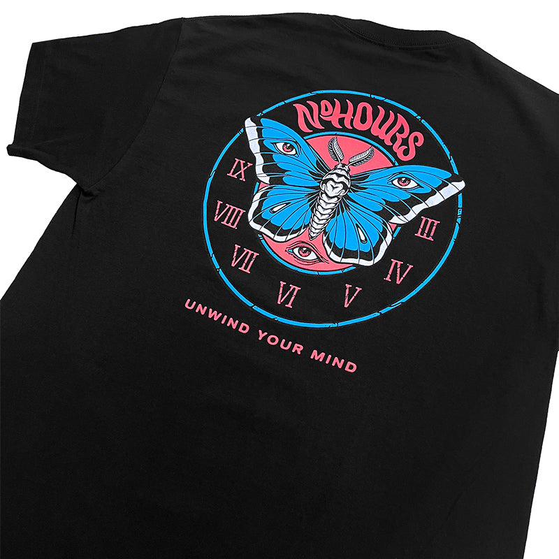 No Hours Unwind Black S/s Shirt