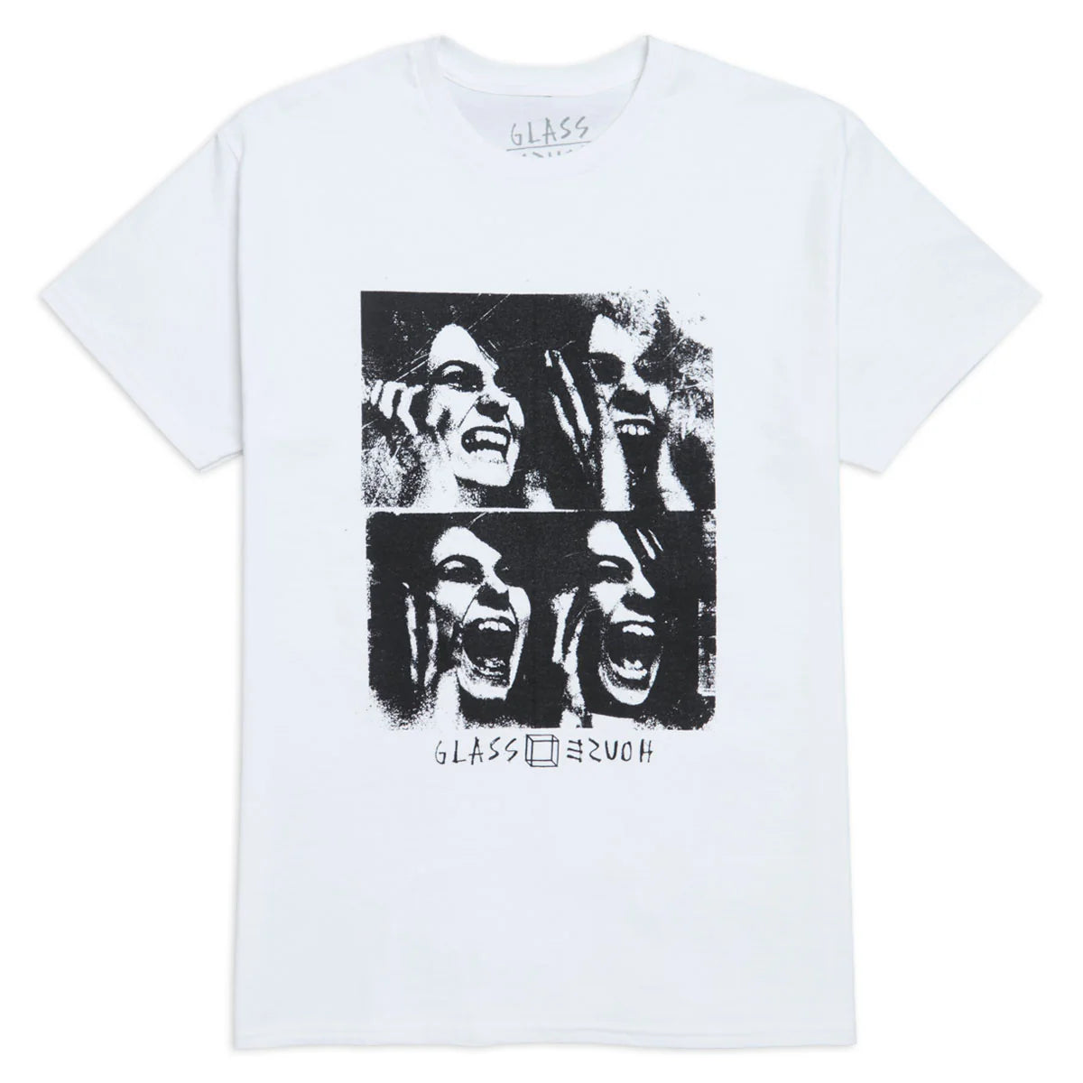 Glass House Possessed White S/s Shirt – Long Beach Skate Co