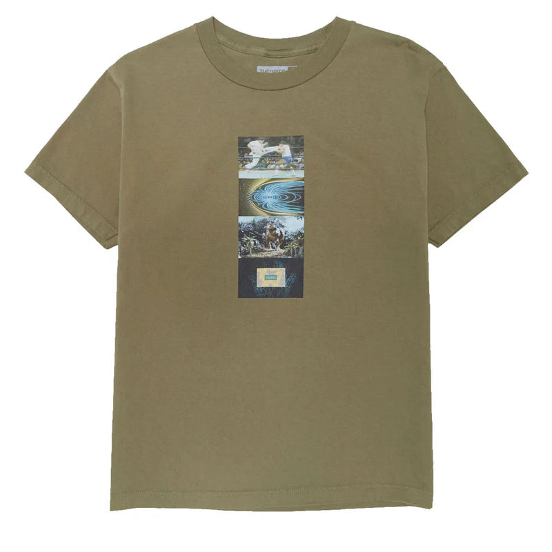 Theories Virtual Reality Fatigue Green Tee S/s Shirt