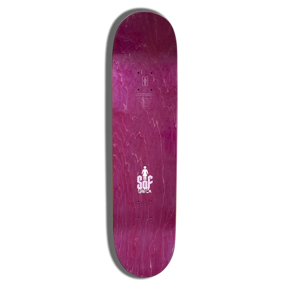 Girl Bannerot Skull Of Fame Series 3 Skateboard Deck – Long Beach