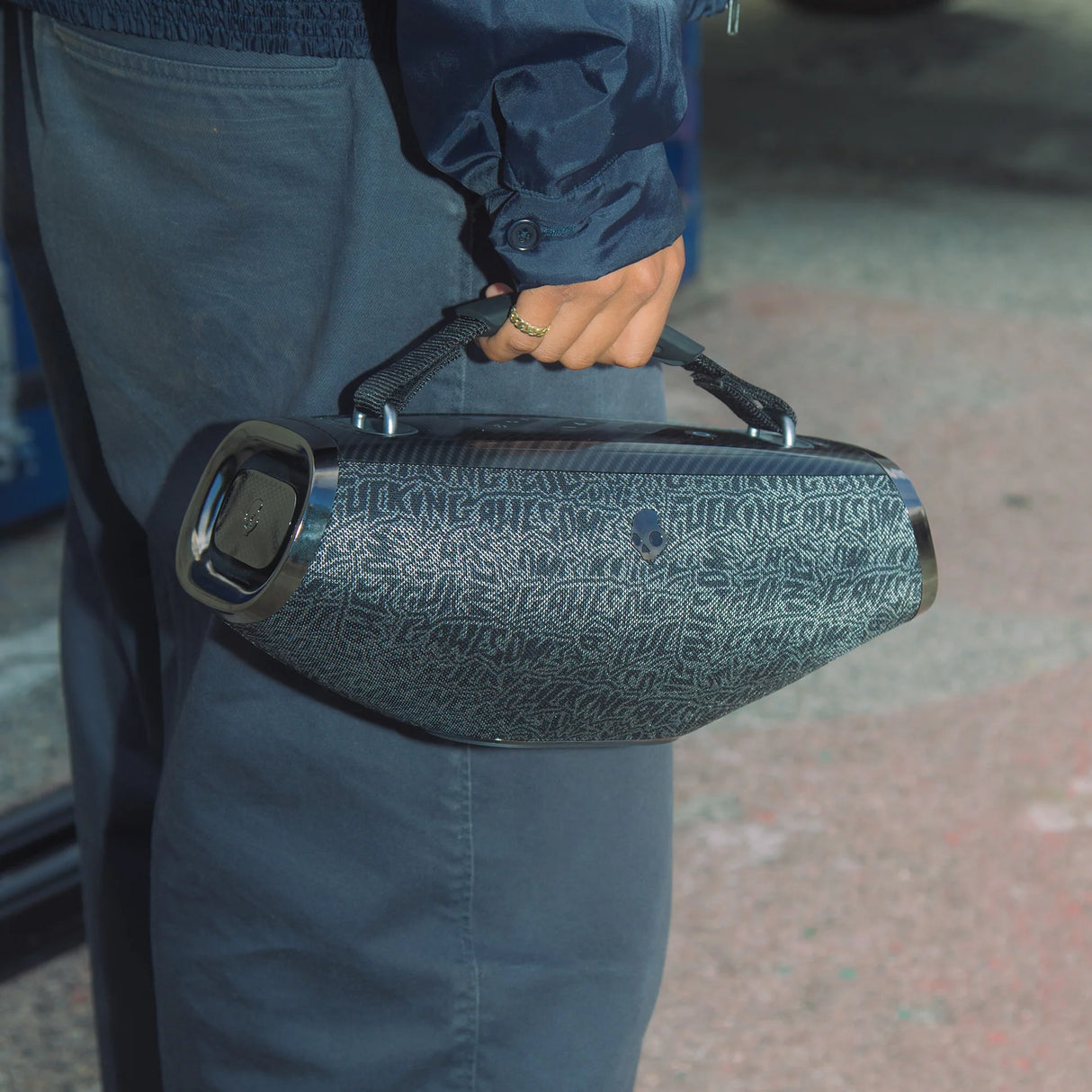 Skullcandy x Fucking Awesome Barrel Mini Waterproof Portable Speaker