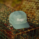 Seager Big Ripstop Grey Snapback Hat