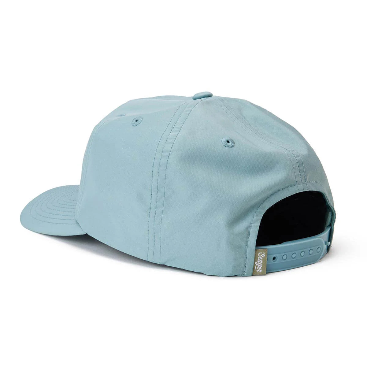 Seager Big Ripstop Grey Snapback Hat
