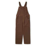 Seager Bison Canvas Tobacco Double Knee Overalls