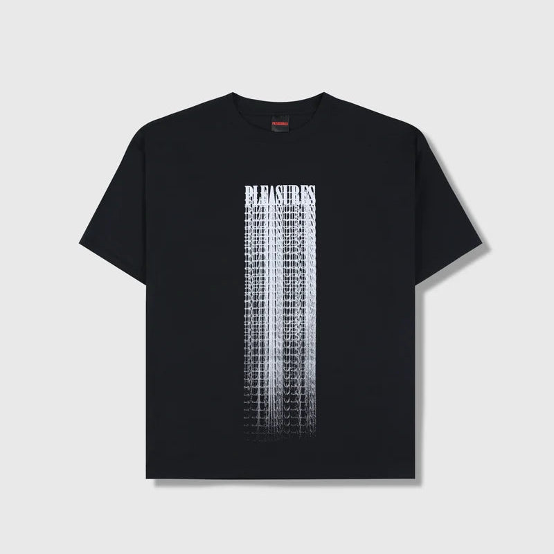 Pleasures Blurred Black S/s Shirt