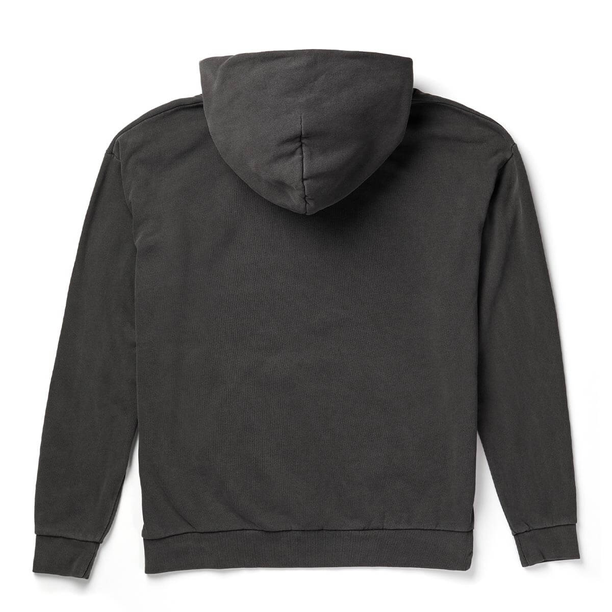 Seager Bradley Heavyweight Black Hooded Sweatshirt