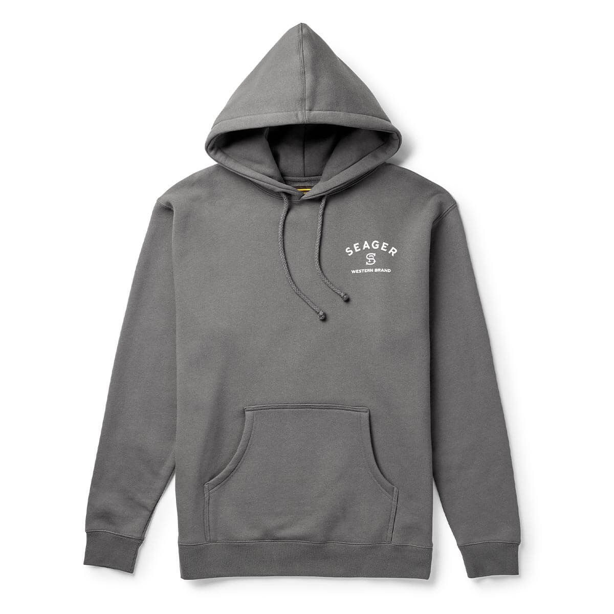 Seager Branded Charcoal Hooded Sweatshirt