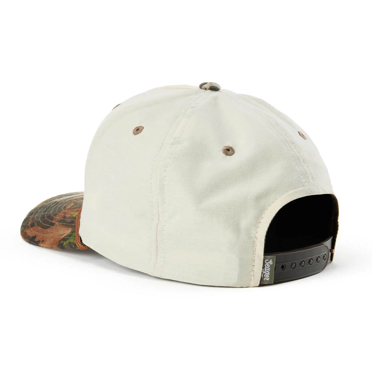 Seager Branded Cream Camo Snapback Hat