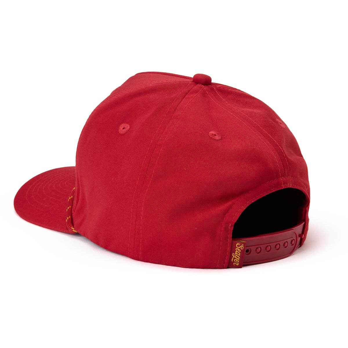 Seager Branded Maroon Snapback Hat
