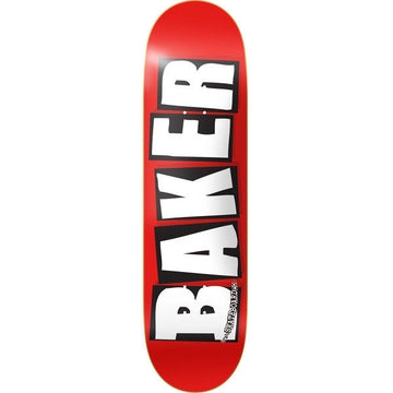 Baker Brand Logo White/Red/Black Skateboard Deck