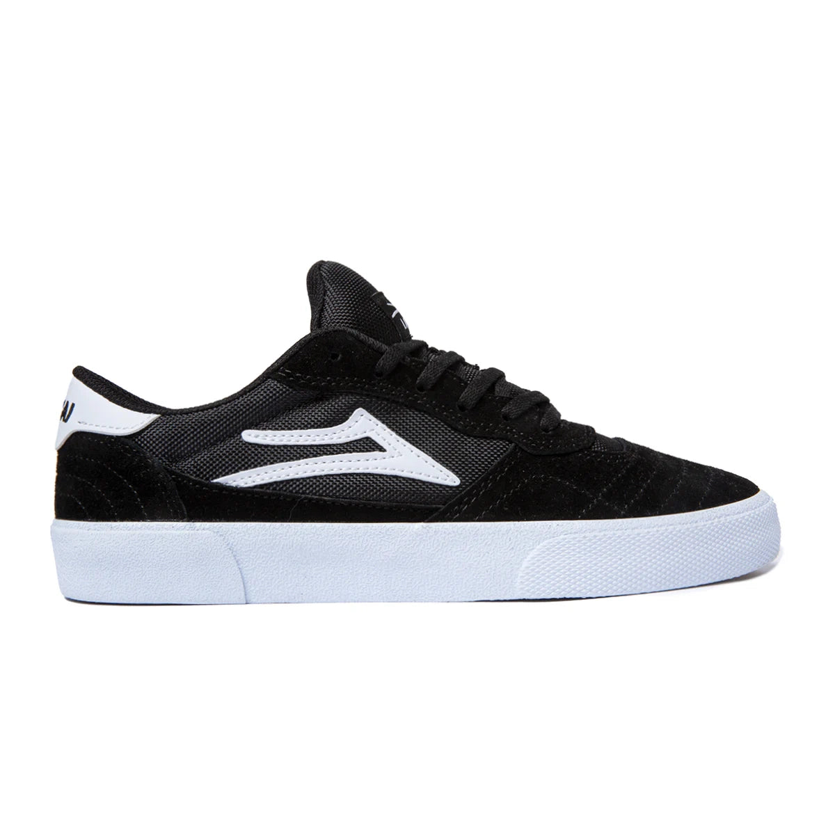 Lakai Cambridge Black/White Suede Shoes