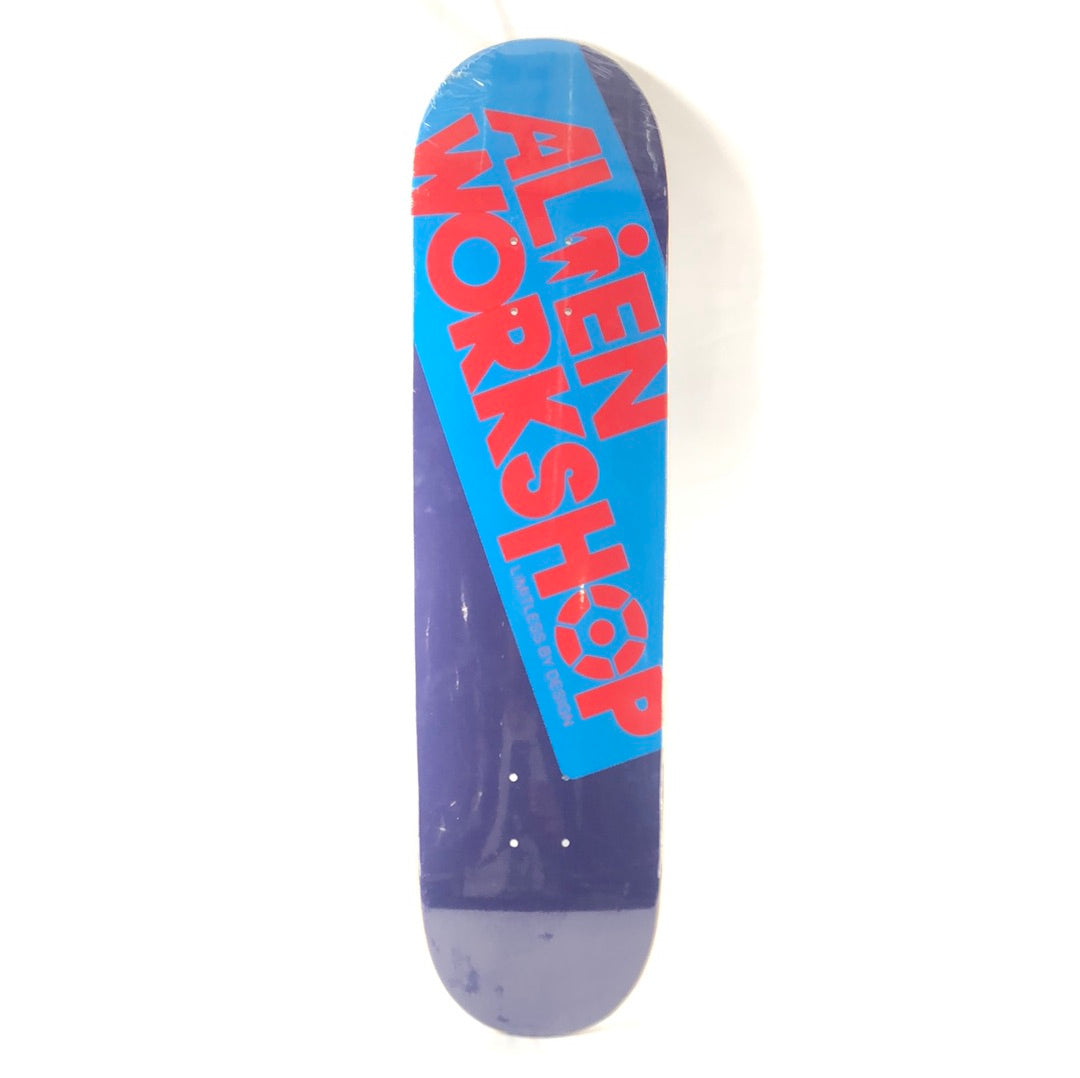 Alien Workshop Team Purple/Red/Blue 8" Skateboard Deck 2010