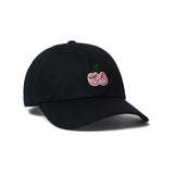 HUF Cherries Black 6 Panel Hat