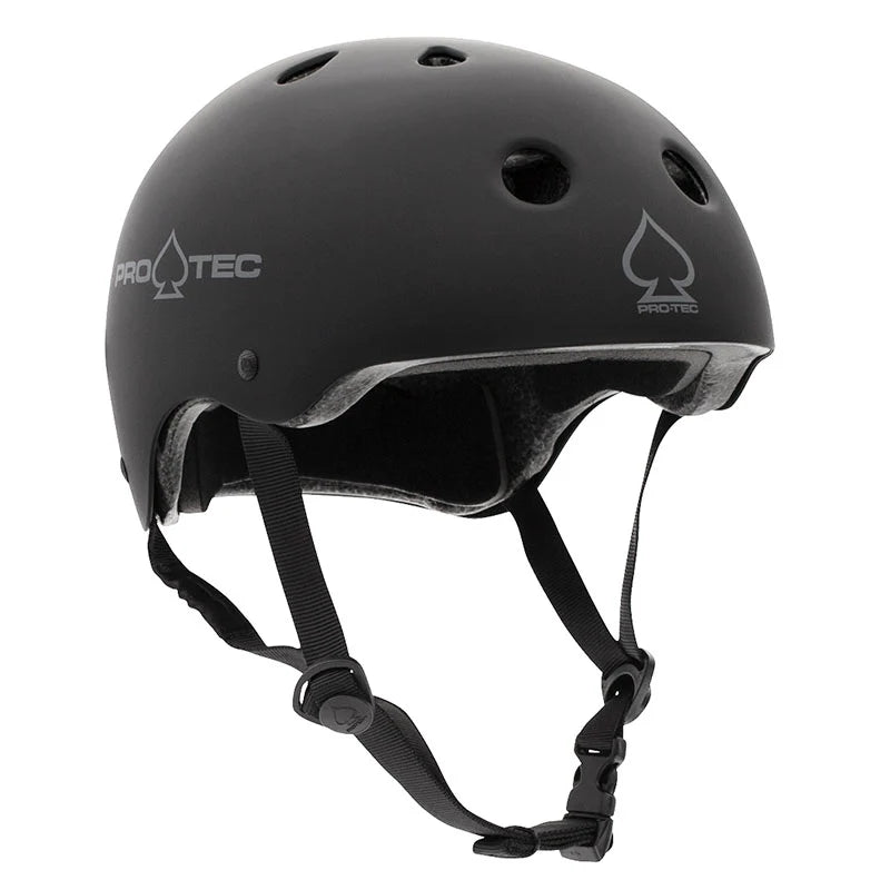 ProTec Classic Certified Matte Black Helmet