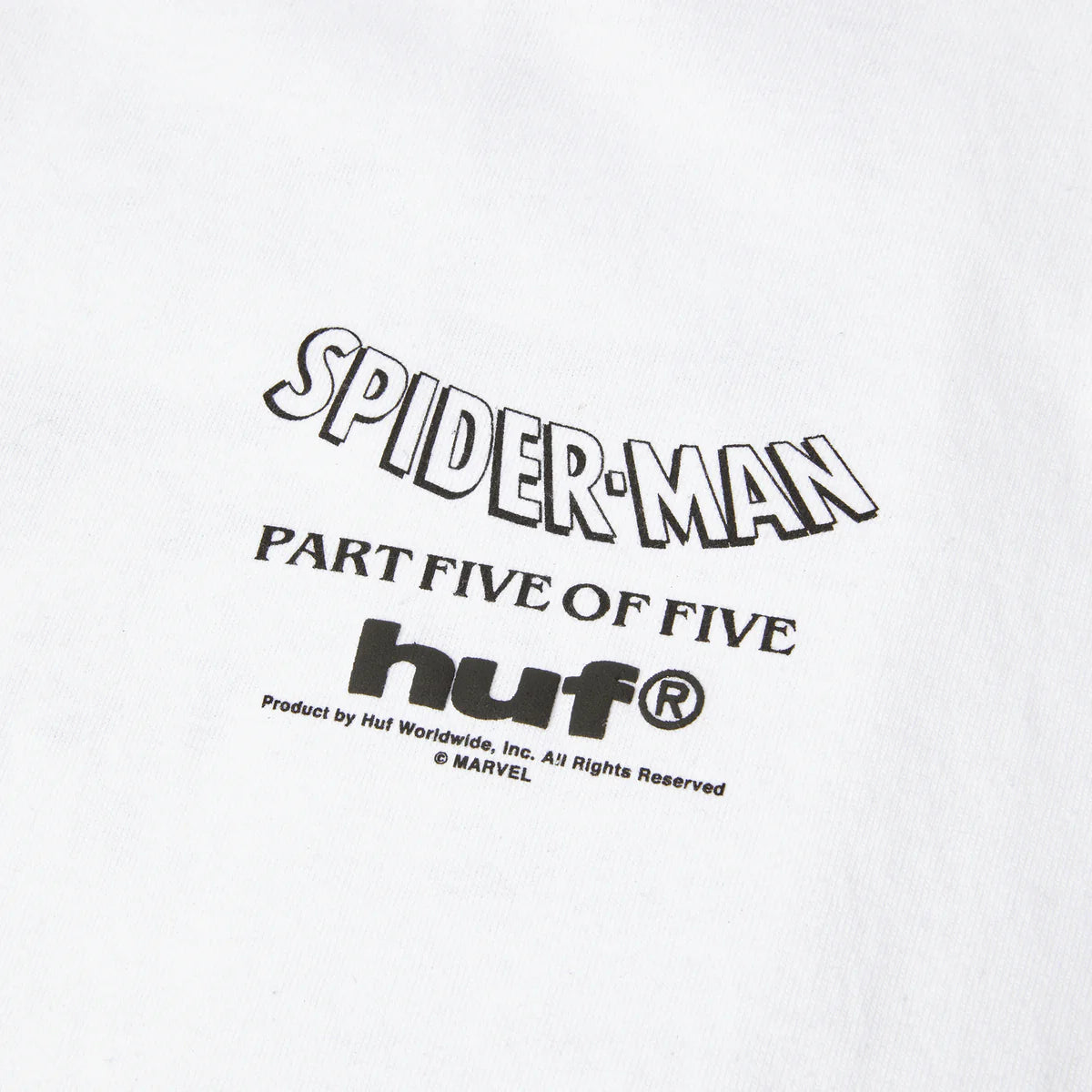 Huf X Marvel Spider-Man Collector White S/s Shirt