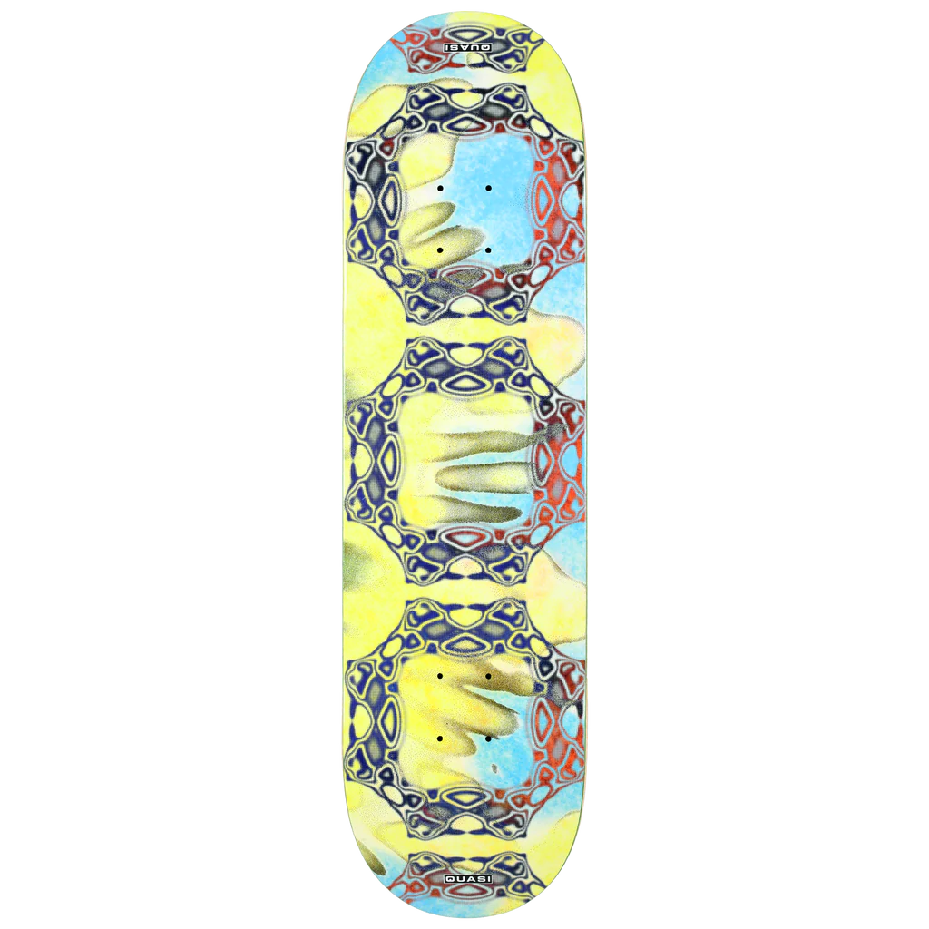 Quasi Colorblind 8.375" Twin Tail Skateboard Deck