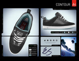 éS Skate Shop Day Contour Black/Blue Shoes