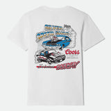 Brixton X Coors Light Raceway BF White Tee S/s Shirt