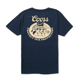 Seager x Coors Banquet Protectors Navy S/s Shirt