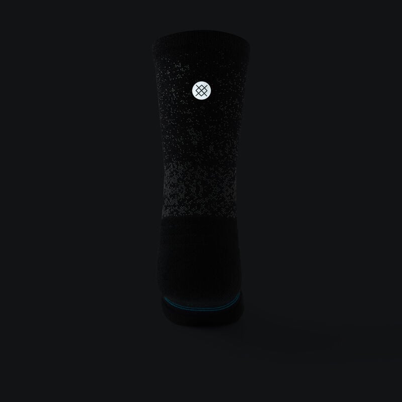 Stance Peaks Ribbed Light Crew Navy Socks