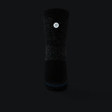 Stance Peaks Ribbed Light Crew Navy Socks