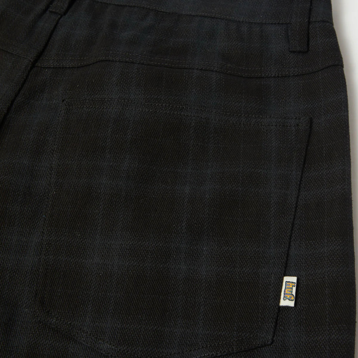 HUF Cromer Plaid Black Pant