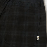 HUF Cromer Plaid Black Pant