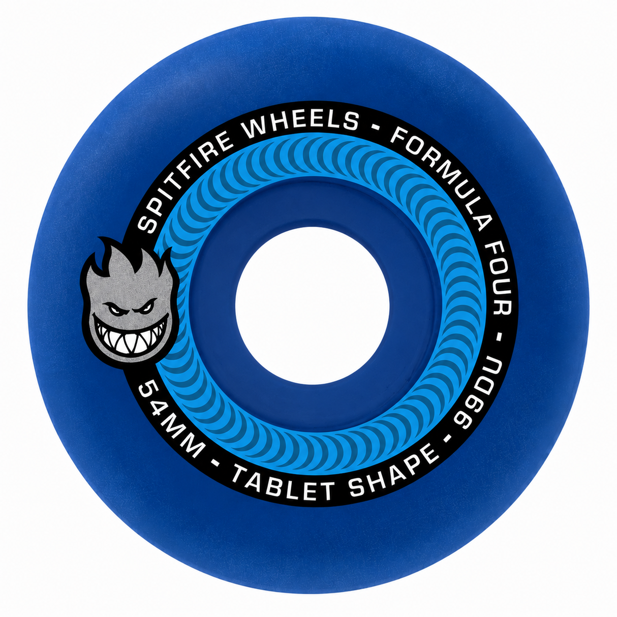 Spitfire Formula Four Tablets 99D 54mm Blue Skateboard Wheels