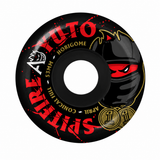 Spitfire x April Yuto Formula Four Conical Full 99D 53mm Black Skateboard Wheels