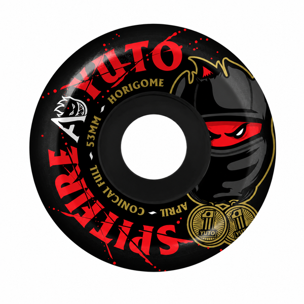 Spitfire x April Yuto Formula Four 99D 53mm Skateboard Wheels