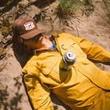 Seager Chief Overshirt Washed Amber Gold Button Up L/s Shirt