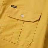 Seager Chief Overshirt Washed Amber Gold Button Up L/s Shirt