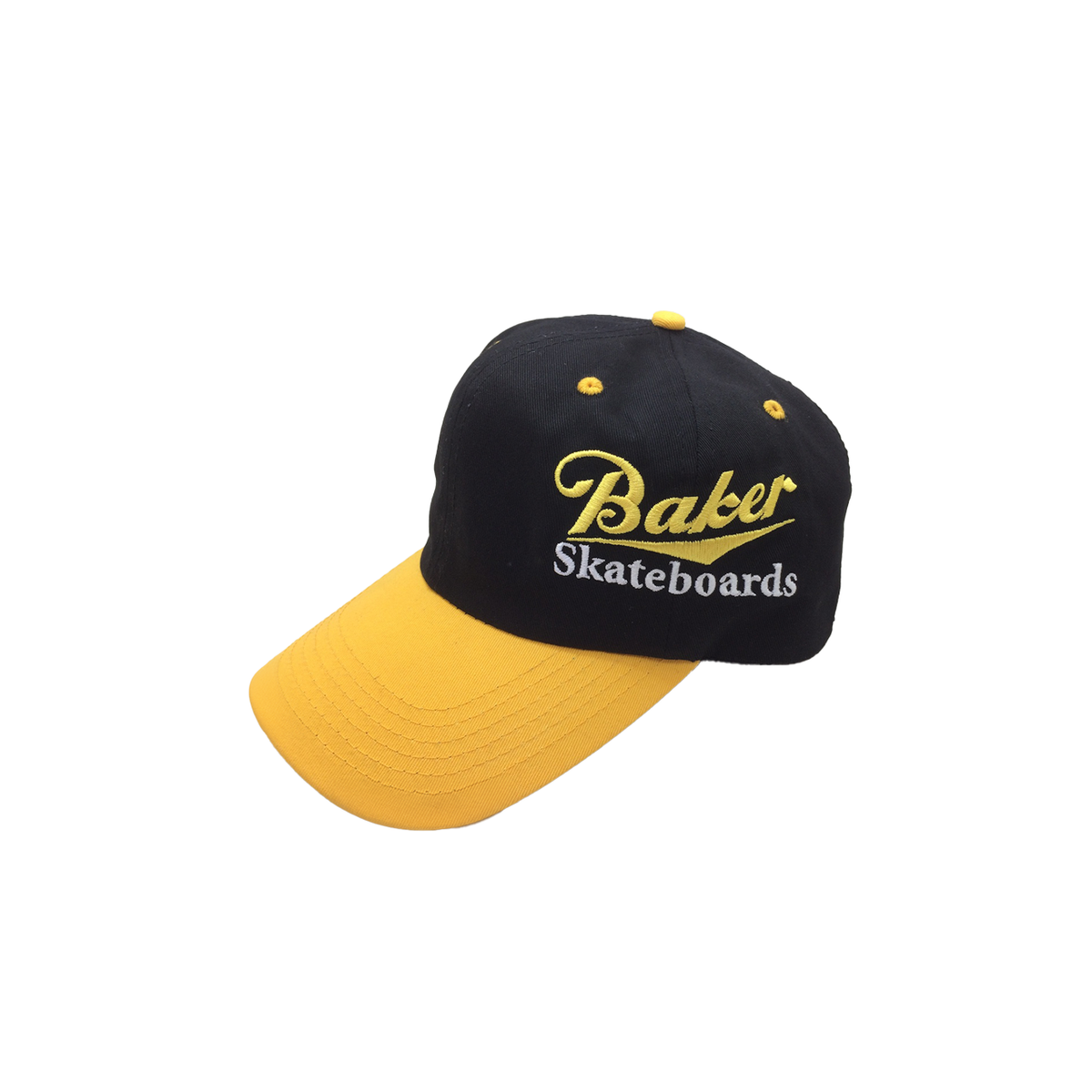 Baker Cool Place Black Yellow Snapback Hat
