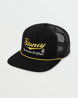 Volcom Drifter Cheese Black Snapback Hat