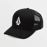 Volcom Full Stone Cheese Black Snapback Trucker Hat