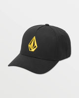 Volcom Embossed Stone Mustard Gold Snapback Hat