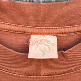 Long Beach Skate Co LBS Long Side Pigment Rust Oversized S/s Shirt