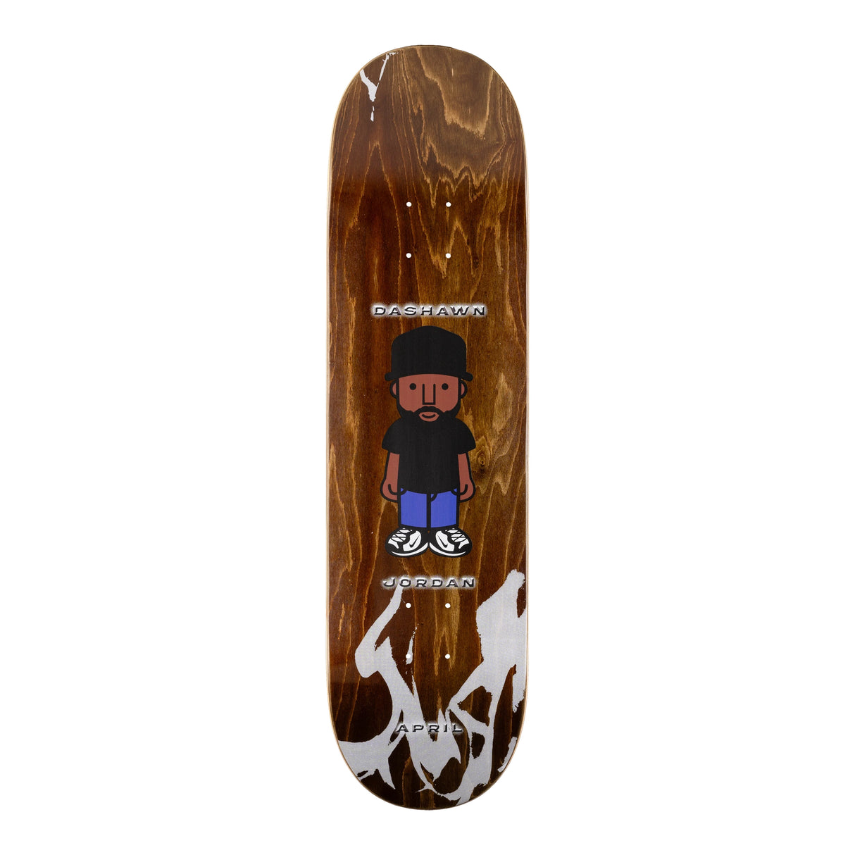 April Dashawn Jordan Character Skateboard Deck