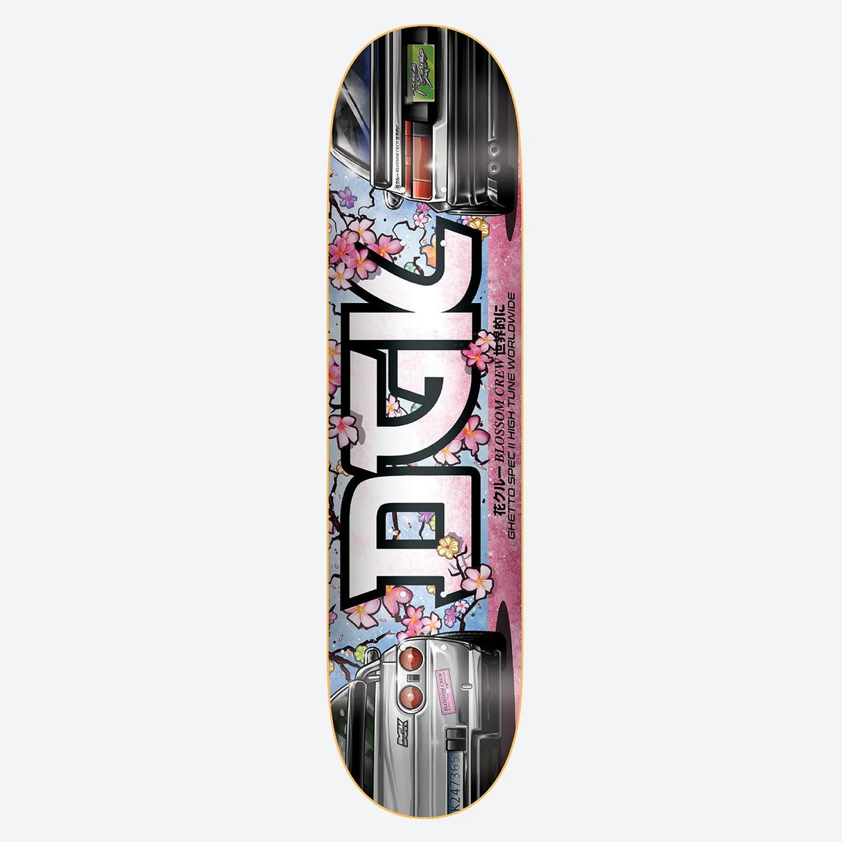 DGK Blossom Crew Clan 8.38" Skateboard Deck