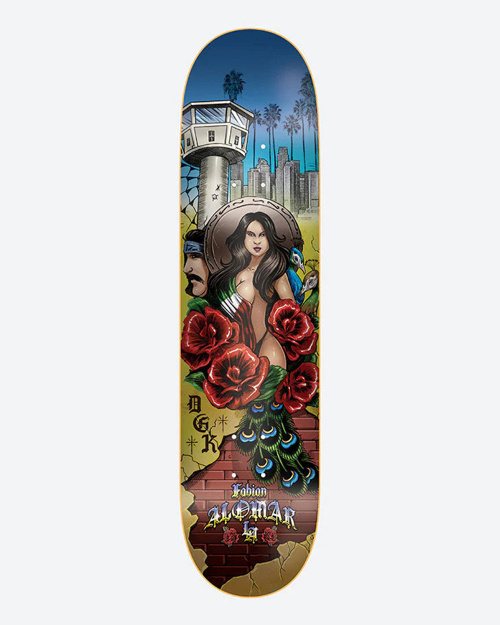 DGK Fabian Alomar Street Soldier Skateboard Deck