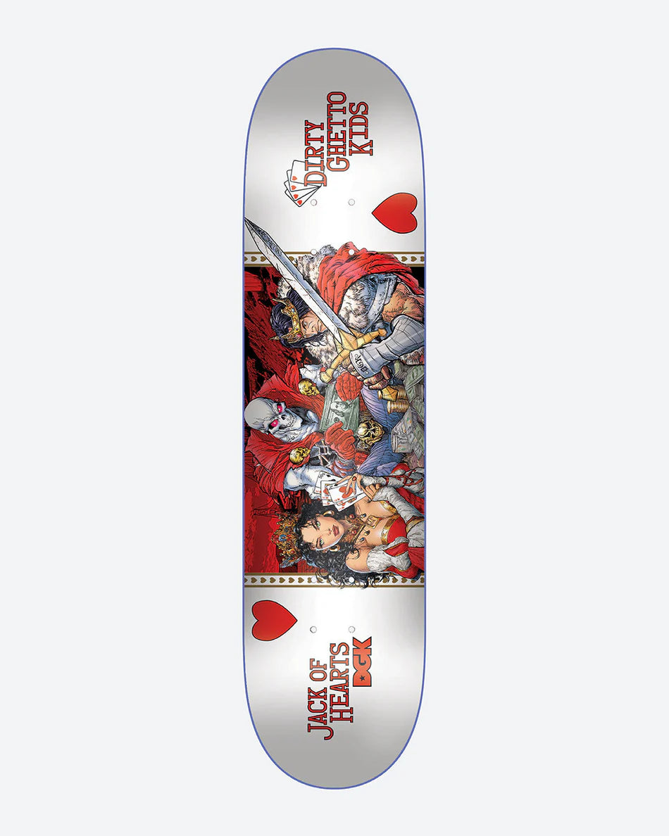 DGK Curtin Jack of Hearts Skateboard Deck – Long Beach Skate Co