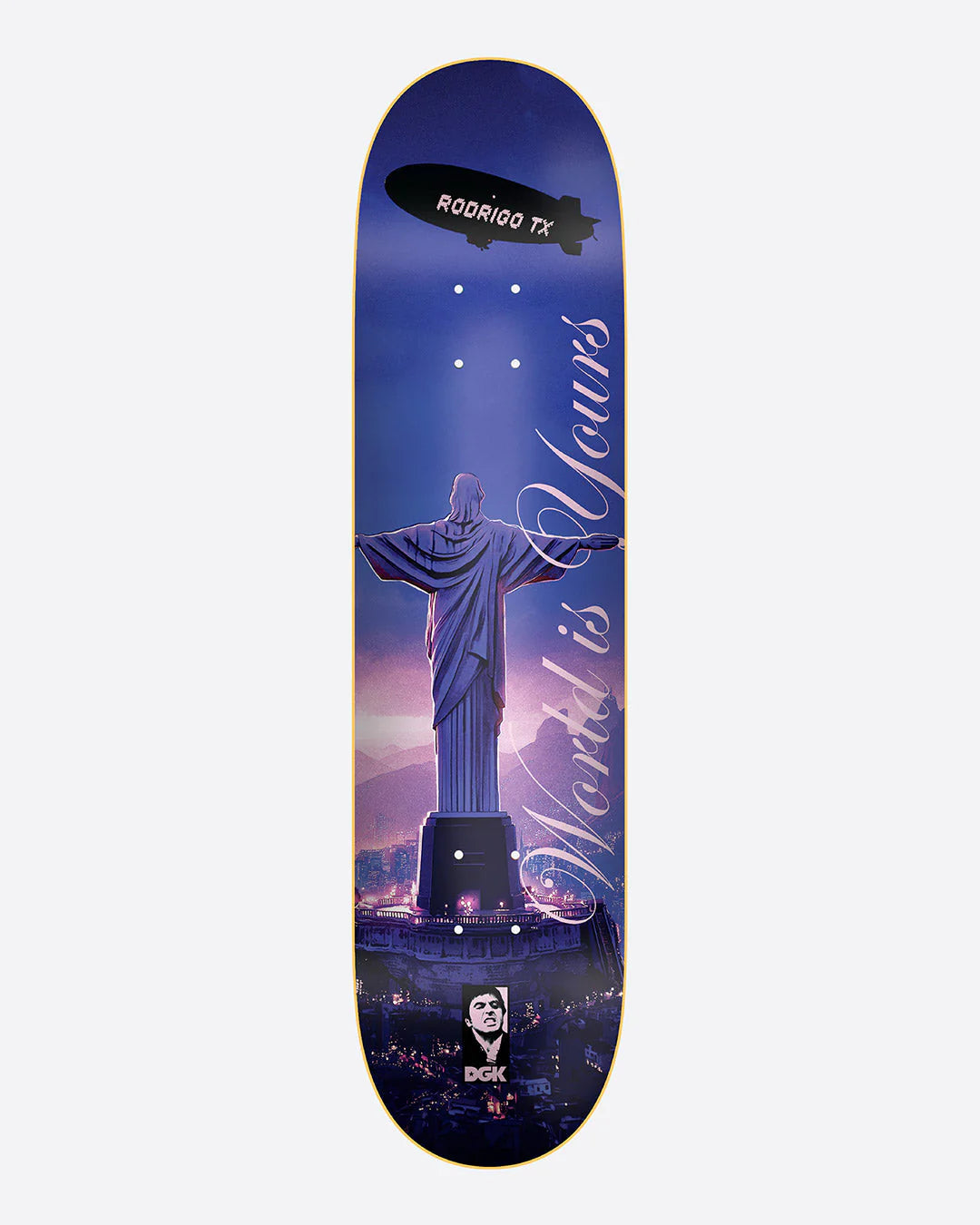 DGK Rodrigo TX Va Em Paz 8.1" Skateboard Deck